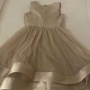 Elegant Beige Kids Dress